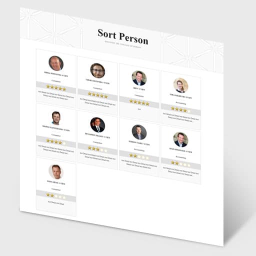 Sort Person